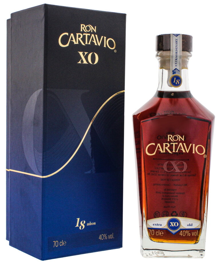 Cartavio XO 62,90 € vol. 40% 0,7l